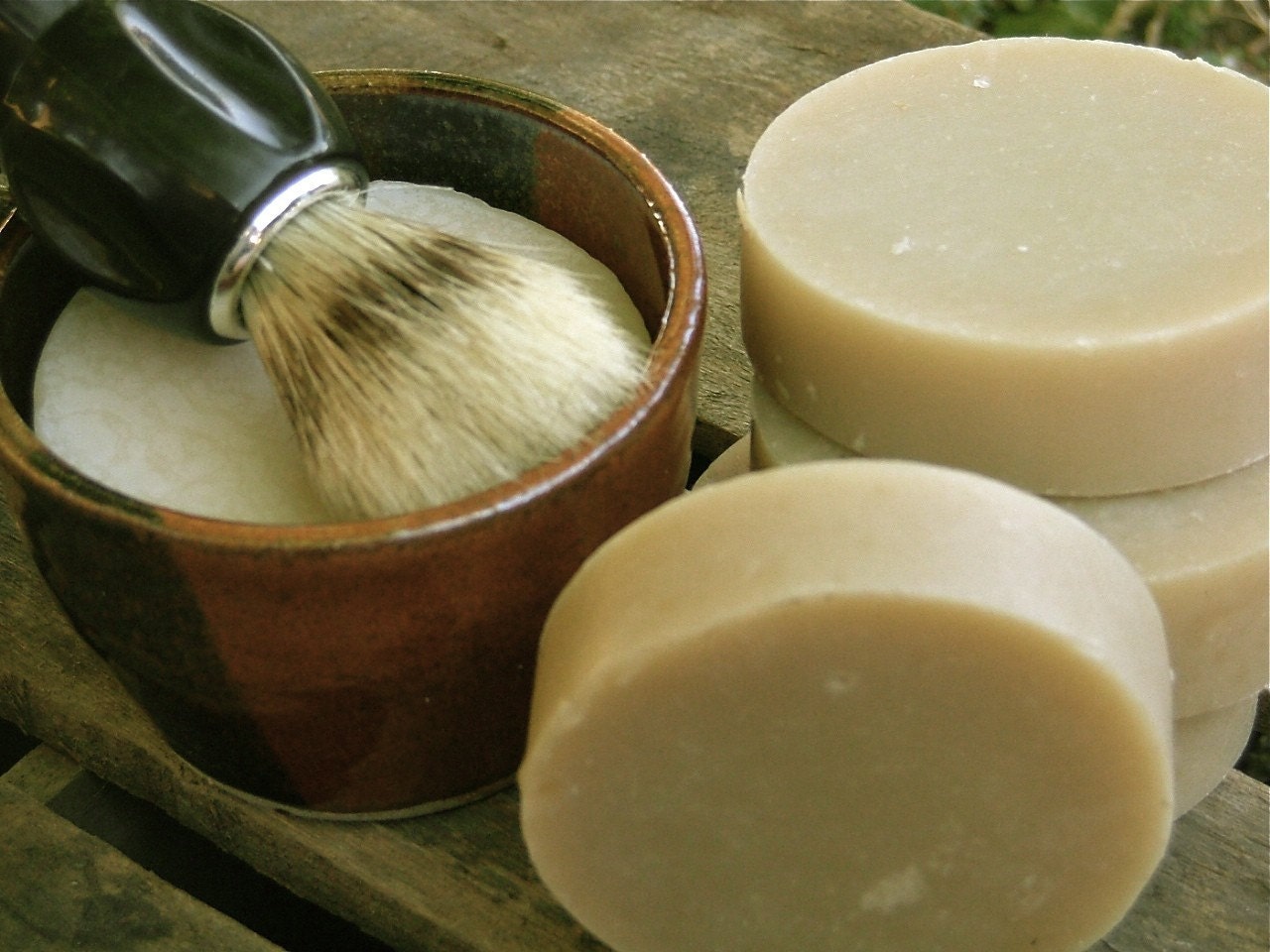 Men  Gift Shaving Kit, Shaving Set, Beer Soap, Handmade Soap