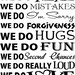 In This House -38 x 60 Vinyl decal  Lettering custom removable  family wall words graphics Home decor itswritteninvinyl