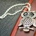 GIVE A HOOT - 30" Long Owl Charm Necklace