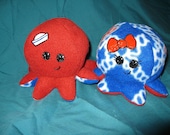 Sailor Boy and Sailor Girl Octopus Pair