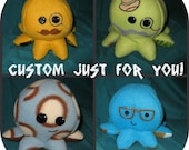 Octoplush the Custom Cute Little Octopus (Made-to-Order)