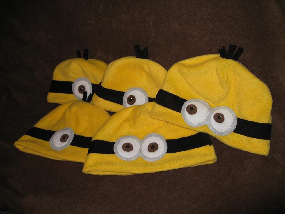 Made to Order Minion Hat (One Eye or Two Eye)