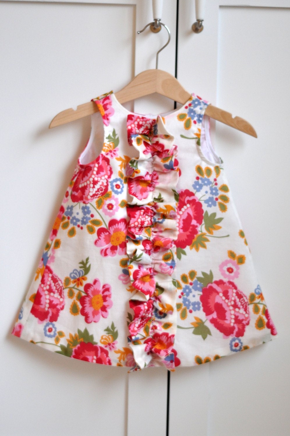 Baby Dress Pattern: Ruffled Chemise (PDF INSTANT DOWNLOAD)