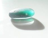 Sea Glass Green Multi Striped End Of Day , Photo Art Card from Seaham, UK