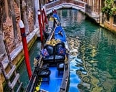 Italy photography - Intermezzo - Venice - Fine art travel photography - blue, green, red