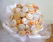 Custom Button Bridal Bouquet Package, Alternative, Non traditional