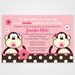 TWIN Monkey Printable Baby Shower or Birthday Invitation -- Any Color