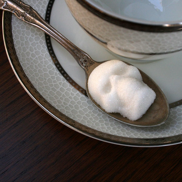 Sugar Cube Skulls - 1 Bag of Four Skulls