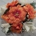 Silk Bouquet with Tulle Collar