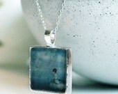 Necklace "The little mermaid" with a 17.3" long chain