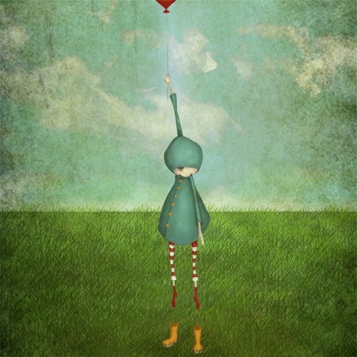 The Balloon - Largest size (A3, 11.7" x 16.5")