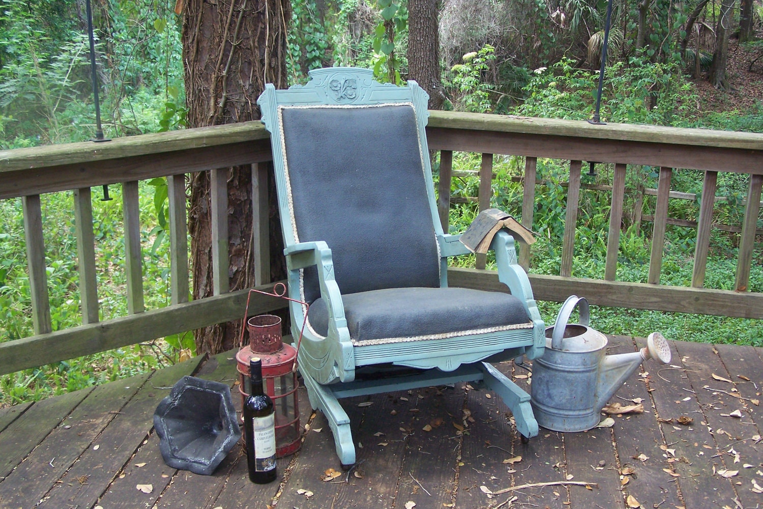 Victorian Pedestal Rocker