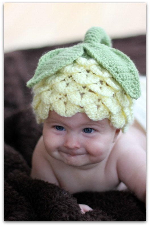 Crochet PATTERN Crocodile Stitch Flower Hat (5 sizes) - Permission to sell finished items.
