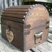 Wedding Card Box - Stained Rustic Wood Fairytale Treasure Chest with CARD SLOT - GoRustic Designs