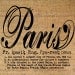 Paris Definition Defined France French Dictionary Word Digital Image Download Sheet Transfer To Pillows Totes Tea Towels Burlap No. 1682