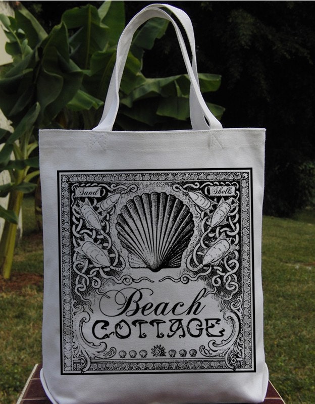 Beach Cottage Shells Ocean Seashore Digital Image Download Transfer To Pillows Tote Tea Towels Burlap No. 1737
