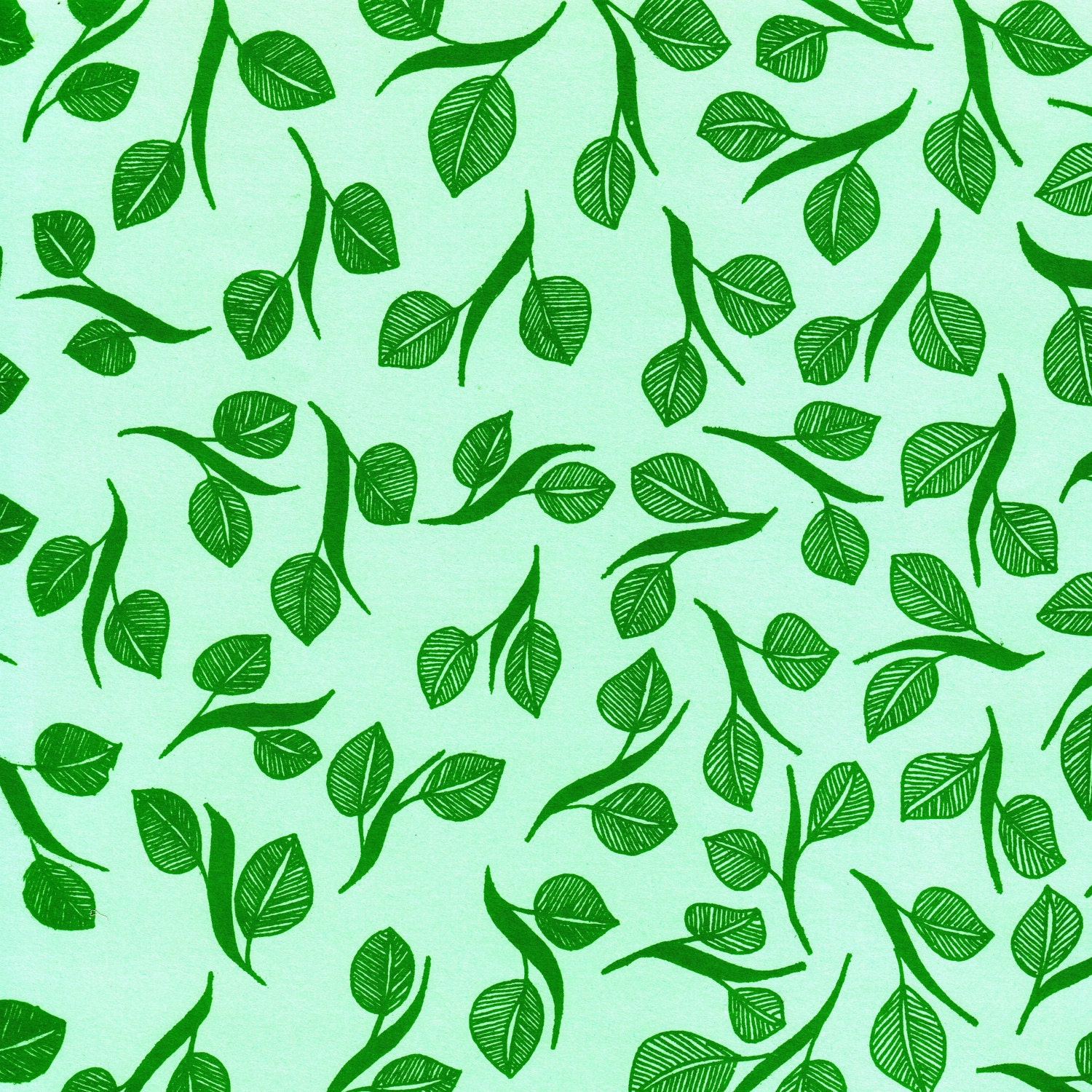Artist Papers - 18x24 Sheets in Leaves Design