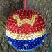 Wonder Woman Sequin Bead Ornament