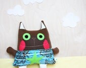 Sinzella the Brown Cat Plush