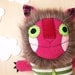 Stipelo the Pink Lion Plush - Featured in STUFFED Magazine