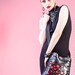 The original Circle bag ll - Recycle rubber crossover bag with hole pattern
