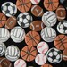 SPORTS MINTS - Cream Cheese Mints - Birthday - Sports - Graduation - Football, Baseball, Basketball, Soccerball, and Volleyball - 6 Dozen