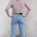 Early 90s VERSACE Tapered High Waist Jeans, 28x27