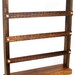 Jewelry Holder - Jewelry Display, Caribbean Rosewood, Necklace Holder. Holds 72 pairs, 8 pegs. Earring Holder - Jewelry Organizer