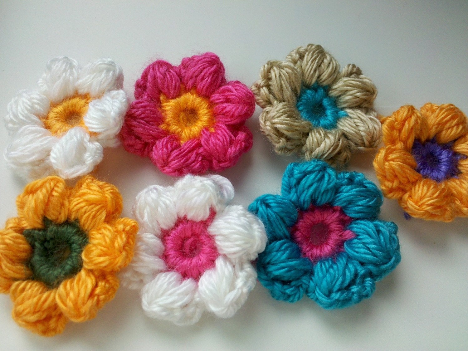 Crochet Flower Stitches