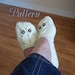 Crochet Pattern, It's a Hoot Owl Ladies Slipper in four sizes.