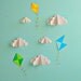 Kite Decals, Paper Decals, Wall Decals, Wall Art, 3D Paper Wall Art, Wall Decor