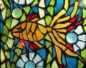 Goldfish, Mosaic Window art