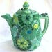Wild Green Mosaic Teapot