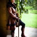 Steampunk Victorian Burlesque Costume Bespoke Leather Dress Coat Impero London