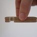 iPad 2 stand. magnetic wood.