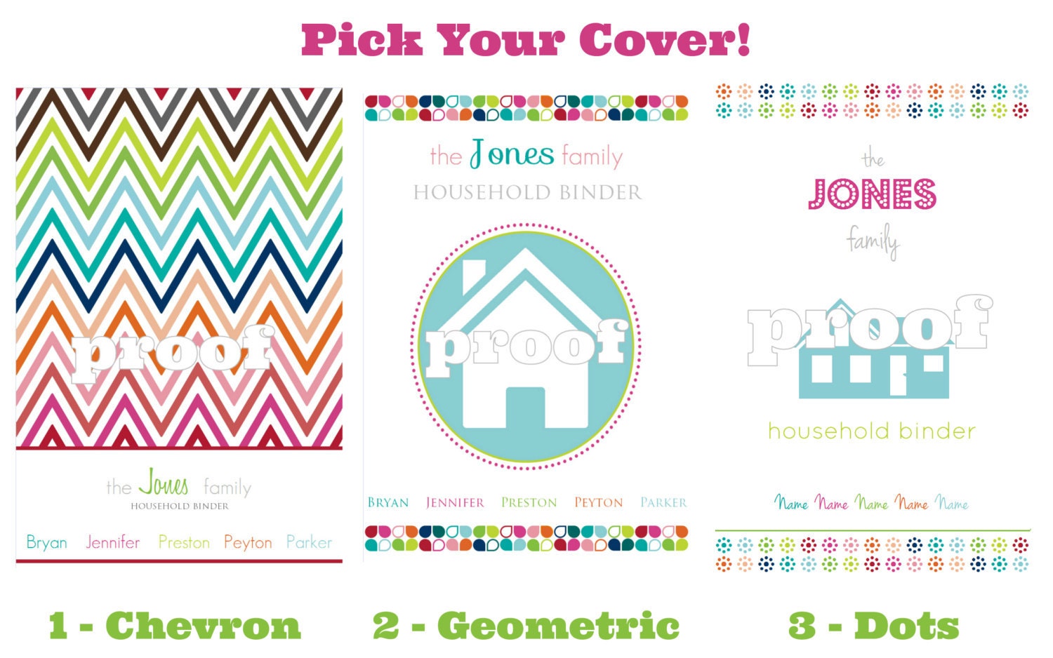 Personalized Household Binder "Everything" Printable Kit