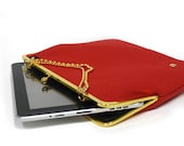 15% OFF iPad case RED coral - Duchess Case for iPad