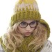 Just Right Green Ribbed Cowl