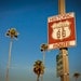 Historic California Route 66 Roadside Sign - Retro Home Decor - Housewarming Gift - Pasadena California - 8X10 Fine Art Photograph