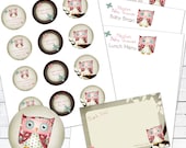 Baby Owlie (girl)-- Thank You Note ONLY Il_170x135