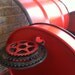 SWEET SEAT - recycled drum bench custom color