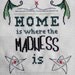 Home is Where the Madness Is - PDF Cthulhu Cross Stitch Pattern