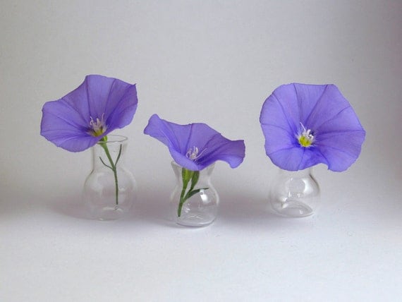 reserved for Di - 3 tiny vases