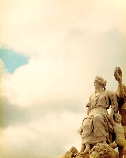 Beautiful Palace of Versailles Paris Statue - Fine Art Photograph - 8x10