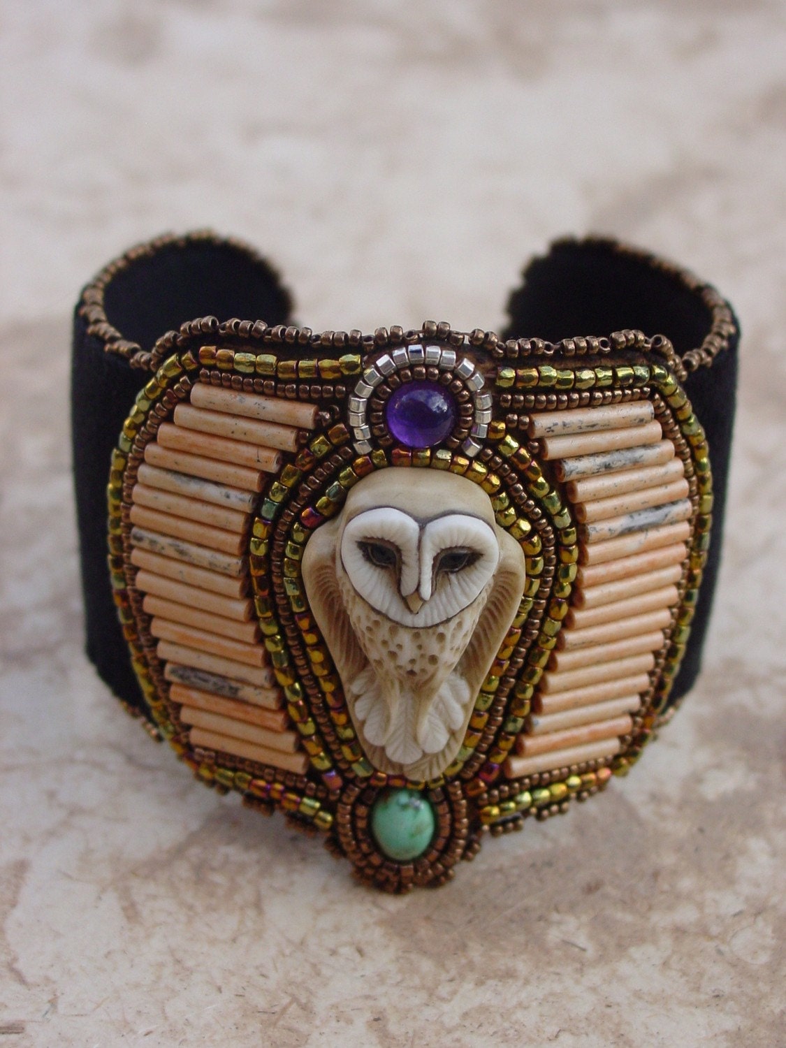 Owl Cuff Bracelet