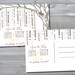 WILLOW TREE Postcard Wedding Save the Date, Printable DIY