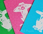 Hear, See and Speak No Evil Monkeys Set of Three 13x19 Prints