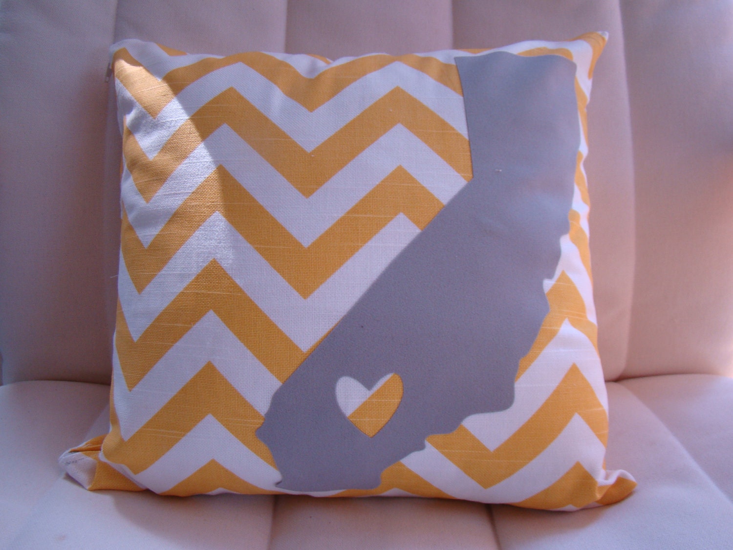 State Love Pillow Covers
