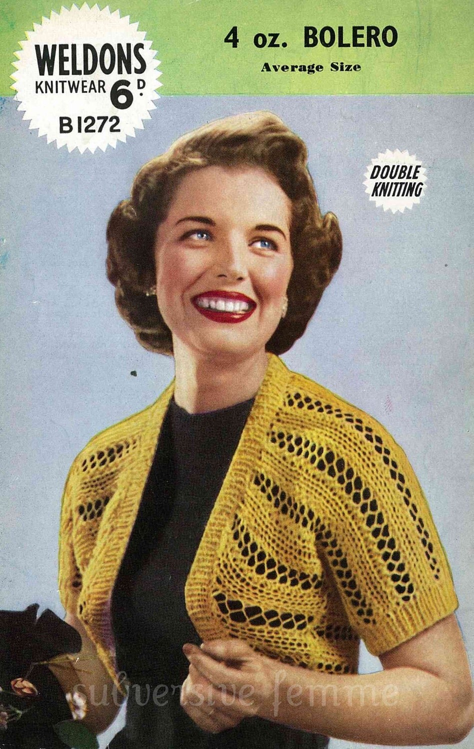 Knitted Bolero Pattern
