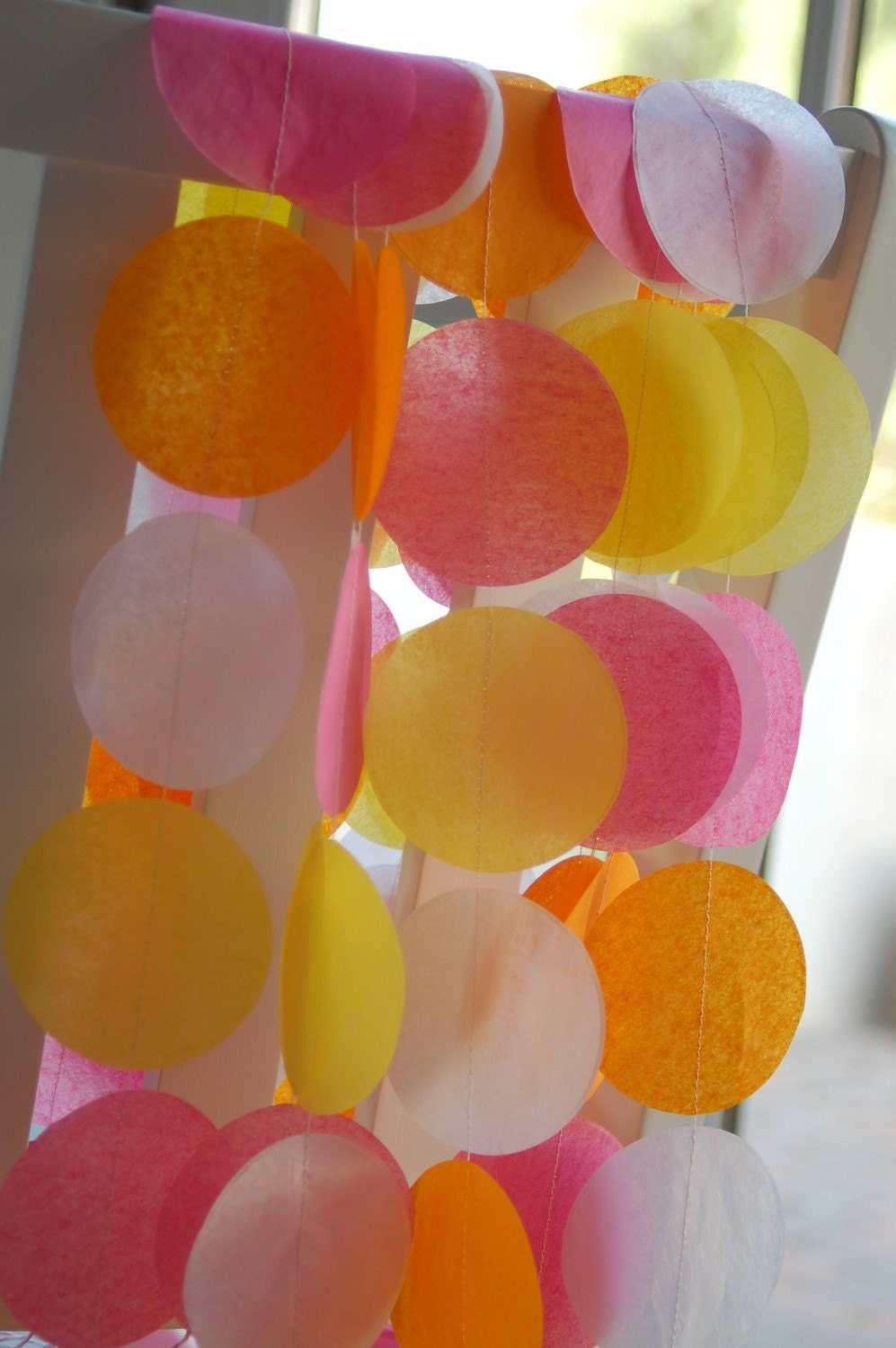 Tissue Garland - Spring